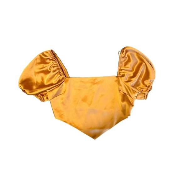 Forever 21 Tops - Forever 21 Satin Off The Shoulder Crop NWOT